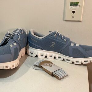 On - Cloud 6 Running Men's Blue Running Shoes- US 10 men’s Chambray